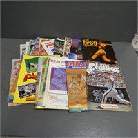 Assorted Phillies Scorecard Magazines & Programs