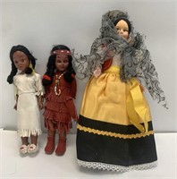 Vintage Indian Native Dolls