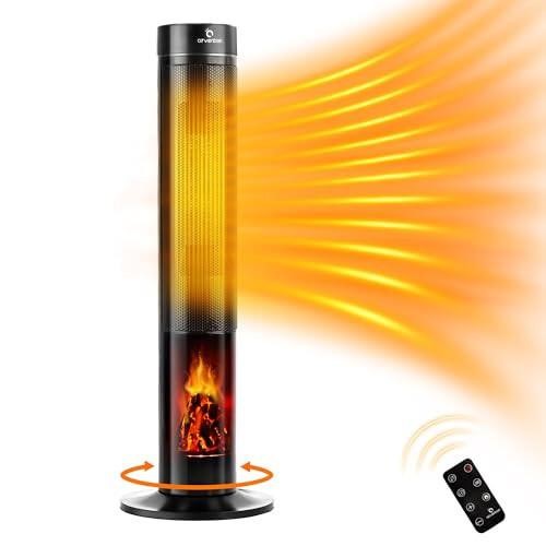 Airvention Electric Heaters for Indoor Use : 34"