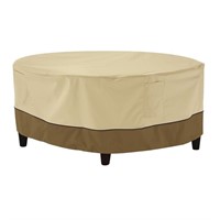 Waterproof Canvas Outdoor Round Table Cover