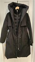 SOIA & KYO Women's Coat w/Large Hood Size L