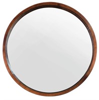 Mirrorize Round Mirror 30" for Living Room Wall D