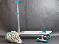 MorfBoard with Skate & Scoot Xtension with Helmet