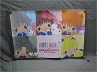 Hello Kitty & Friends Fruits Basket Wall Poster