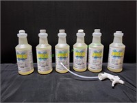 (6) Xpress Detergent Disinfectant Bottles, 1qt