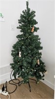 55"h Christmas Tree w/Lights & Stand