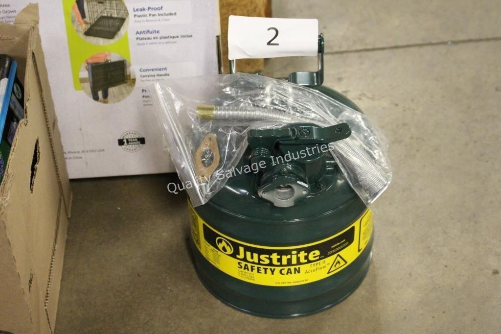 2G justrite safety can