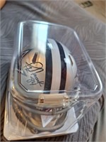 Dallas Signed Mini Helmet