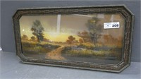 Early Framed Landscape Picture