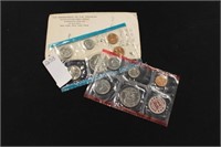 1972 US  mint uncirculated coin set (display)