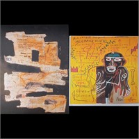 Pair Of Jean-Michel Basquiat Lithographs