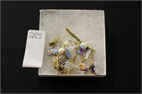 charm necklace (display)