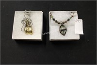2- necklaces (display)