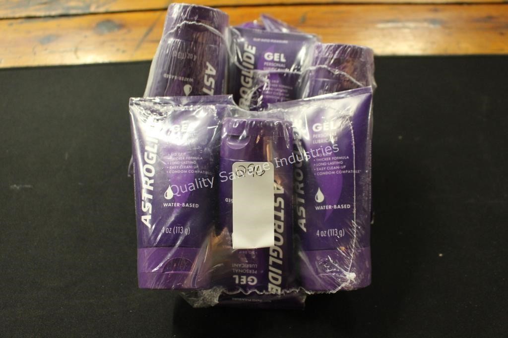 9- astroglide personal lubricant (display)