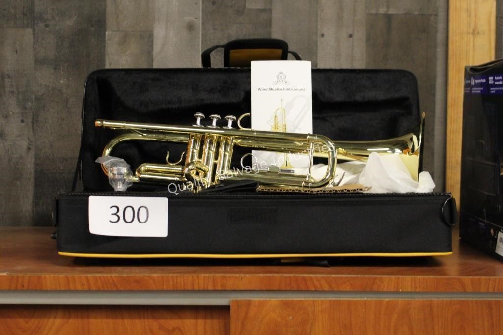 trumpet with case (lobby)