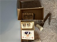 Vintage Stereoscope & cards