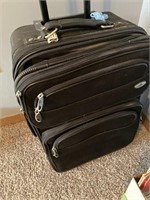 Soft sided wheeled suitcases