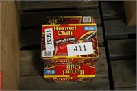 3-6ct hormel chili with beans 12/25