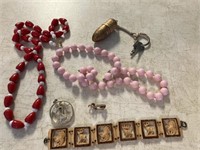 Beaded necklaces & wildlife bracelet