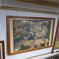 Barnum & Bailey Circus Framed Picture