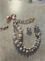Vintage necklace/earring set