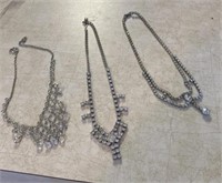 Rhinestone necklaces