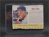 Post #106 Willie Mays Baseball Card