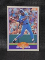 1989 Score #330 Bo Jackson Baseball Card