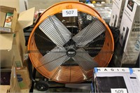 drum fan (out of box)