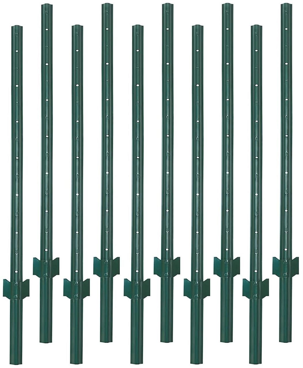 VASGOR 5 Feet Sturdy Duty Metal Fence Post – Gard