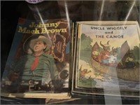 Vintage books & Johnny Mac Brown Comics