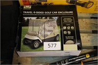 travel 4-side golf cart enclosure