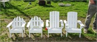Childs Adirondack Chair Lot