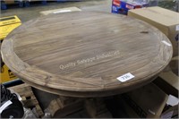 large wooden dining table (damaged)