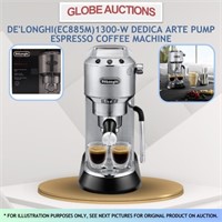 DE'LONGHI(1300-W)ESPRESSO COFFEE MACHINE(MSP:$418)