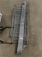 (Set) 4 Tier Metal Wire Storage Shelf