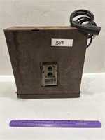 Mounted Game Camera in Metal Box
