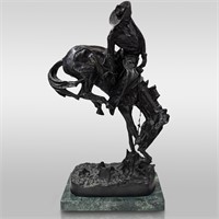 Fredrick Remington Bronze Sculpture, "The Outlaw"