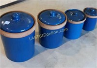 4 piece Canister Set