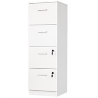 YITAHOME 4-Drawer File Cabinet with Lock, 15.86"