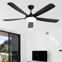Viossn Ceiling Fan with Lights, 56 Inch Outdoor C