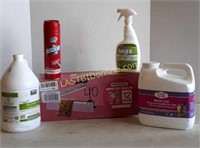 Cleaning Supplies and Sealer
