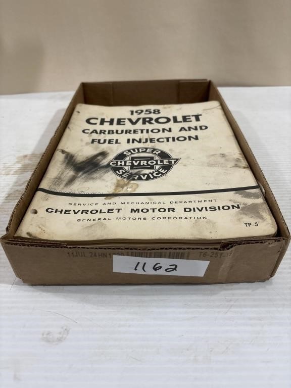 Vintage Chevrolet Manuals