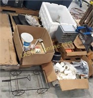 PVC Fittings,  Clays, Ball Gloves, Parts Bin, more