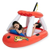 Sloosh Inflatable Boat Pool Float for Kids, Summe