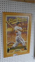 Stan Musial Busch Beer Advertising Picture
