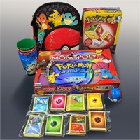 Grouping Of Modern Pokemon Accessories / Collectab