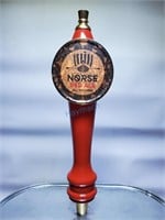 NORSE RED ALE BEER TAP HANDLE 11.5"