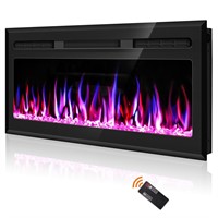 Hocookeper 36 inch Electric Fireplace, Wall Mount