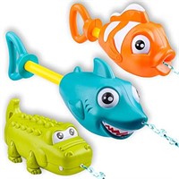 JOYIN 3 Pack Animal Character Water Guns for Kids